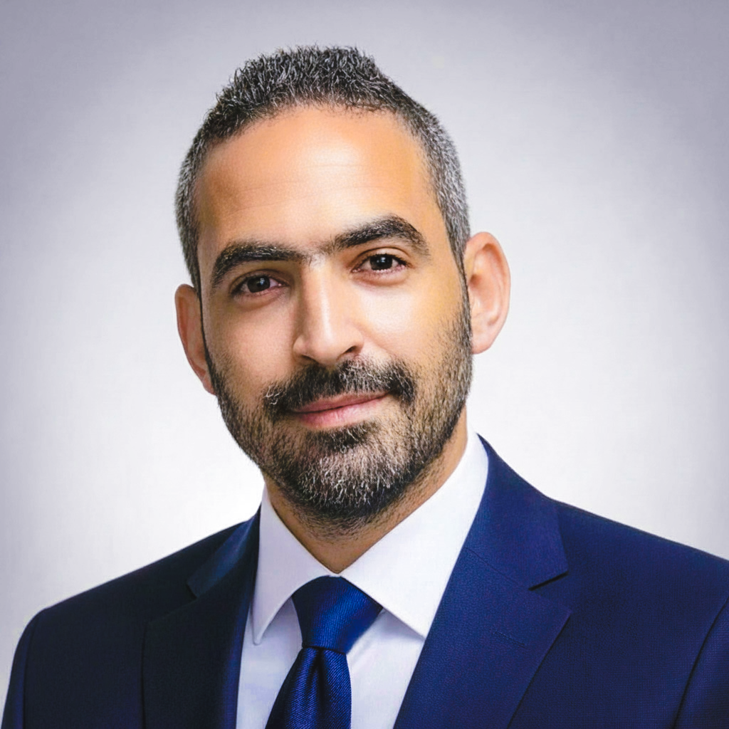 Professional portrait of Omar Ebrahim